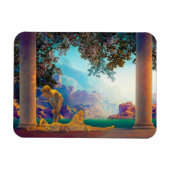 夜明け、1922年Maxfield Parrish マグネット (横)