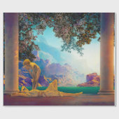 夜明け、1922年Maxfield Parrish ラッピングペーパー (フラット)