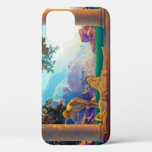 夜明け、1922年Maxfield Parrish Case-Mate iPhoneケース (裏面)