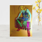 夜明けCramerによる"Jacla" カード (黄色い花)