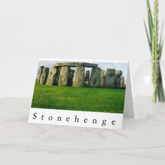 夜明けIIにStonehenge カード (正面)