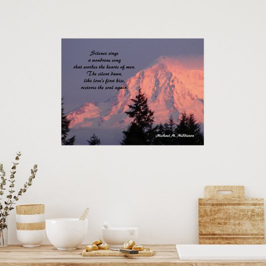 夜明静かけ ポスター (キッチン)