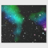 夜星明かりの空の包装紙 ラッピングペーパー (フラット)