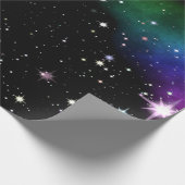 夜星明かりの空の包装紙 ラッピングペーパー (角)