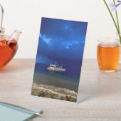 夜景の海景ポスター 台座サイン (インサイチュ)