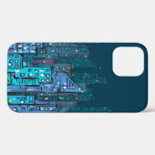 夜景の背景。手描きの挿絵 Case-Mate iPhoneケース (裏面 (横))