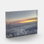 夜景ブロックの上から日没 フォトブロック (左)