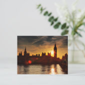 夜景 |イギリス、ロンドン ポストカード (スタンド正面)