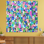 夜景 キャンバスプリント (インサイチュ (リビング))