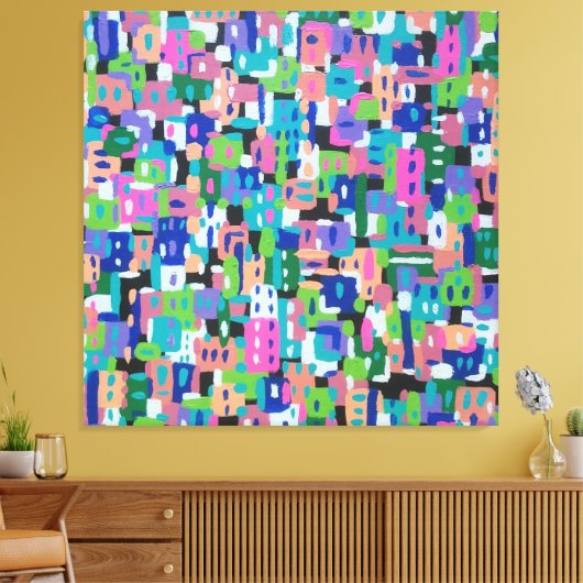 夜景 キャンバスプリント (インサイチュ (リビング))