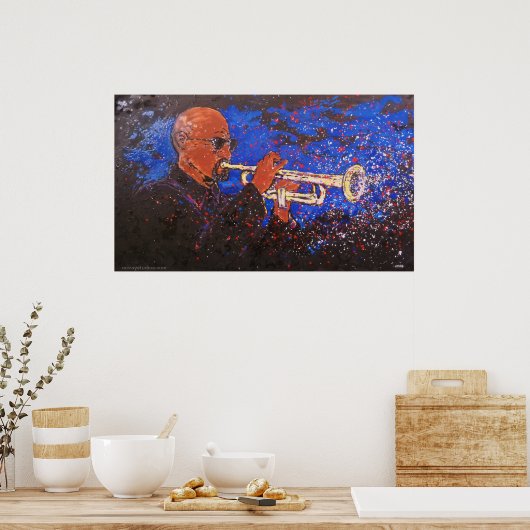 『夜景』 ポスター (キッチン)