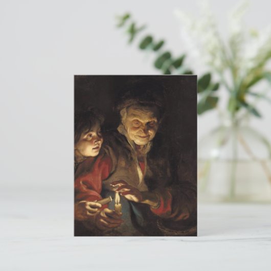 夜景 ポストカード (スタンド正面)