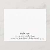 夜景 ポストカード (裏面)