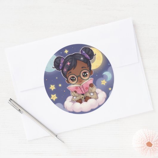 夜景 ラウンドシール (封筒)