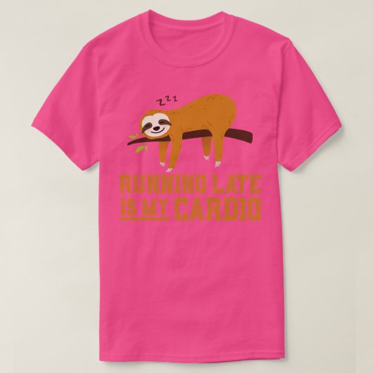 夜更おもしろいしギフト睡眠怠け睡眠眠り Tシャツ (デザイン正面)