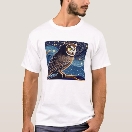 夜更かし Tシャツ (正面)