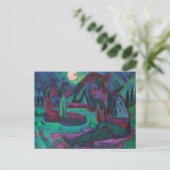 夜月 | Ernst Ludwig Kirchner ポストカード (スタンド正面)