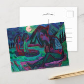 夜月 | Ernst Ludwig Kirchner ポストカード