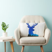 夜枕のシカ ランバークッション (椅子)