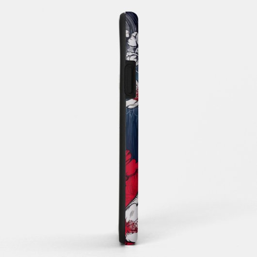 夜桜のケース Case-Mate iPhoneケース (裏面/右)