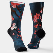 夜桜 ソックス (傾斜あり)