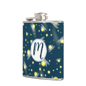 夜模様白熱［赤熱］光を放つのホタル フラスク (左)