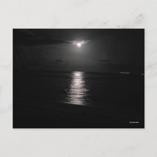 夜海 ポストカード (正面)
