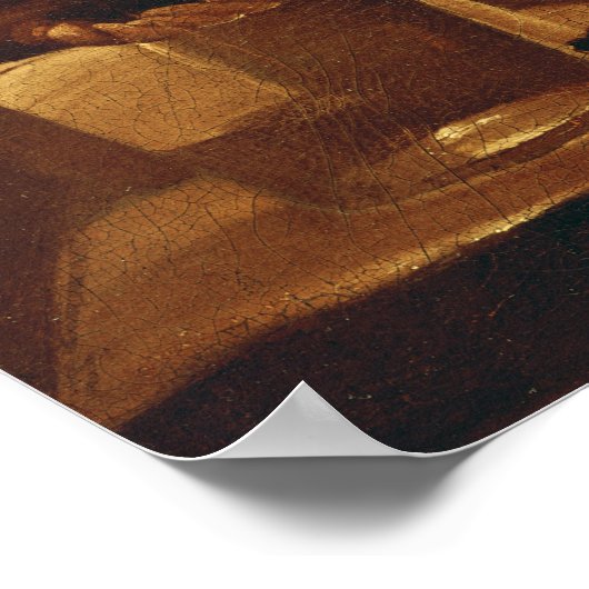 夜灯1630年～35年 ポスター (角)