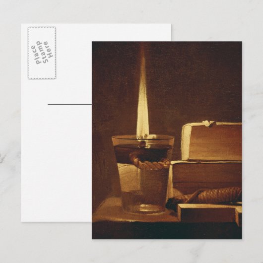 夜灯1630年~35年 ポストカード (正面/裏面)