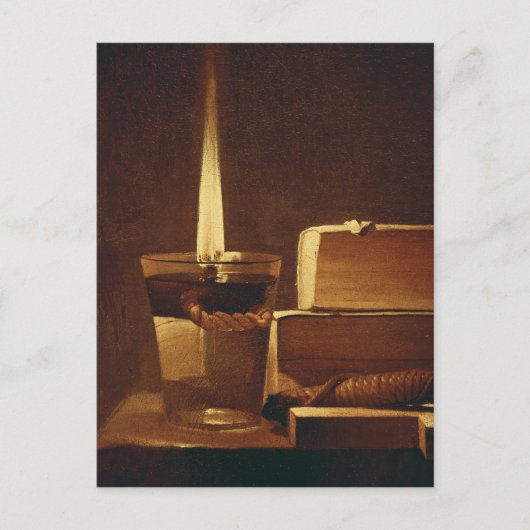 夜灯1630年～35年 ポストカード (正面)