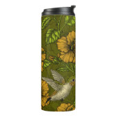 夜熱帯庭園の黄色と緑 タンブラー (回転左)