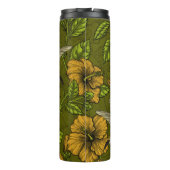 夜熱帯庭園の黄色と緑 タンブラー (裏面)