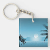 夜熱帯風光明媚 キーホルダー (正面)