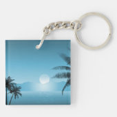 夜熱帯風光明媚 キーホルダー (裏面)