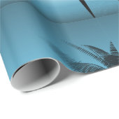 夜熱帯風光明媚 ラッピングペーパー (ロールコーナー)