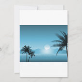 夜熱帯風光明媚 招待状 (正面)