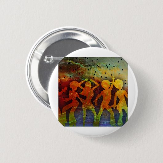 夜熱 缶バッジ (正面&裏面)