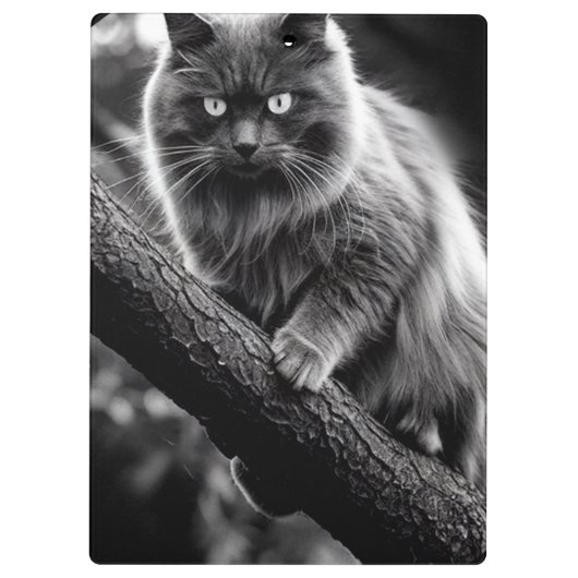 夜猫の絶え間ない視線 クリップボード (裏面)