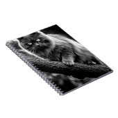 夜猫の絶え間ない視線 ノートブック (右側)