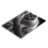 夜猫の絶え間ない視線 ノートブック (左側)