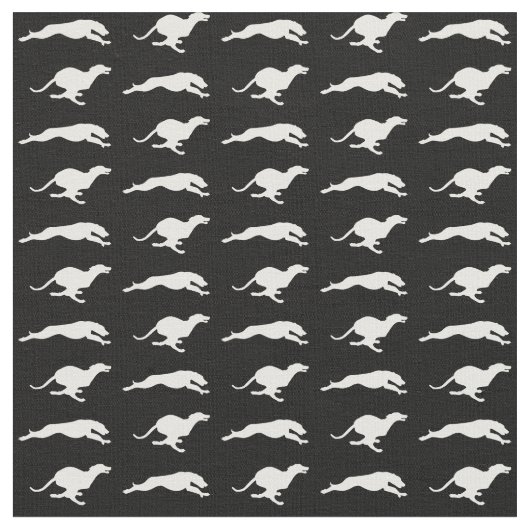 夜生地の連続した猟犬 ファブリック (クローズアップ)