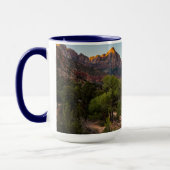 夜番の上の日の出 マグカップ (左)