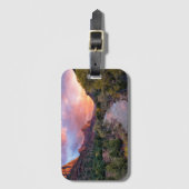 夜番の夕日 ラゲッジタグ (正面縦)