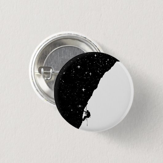 夜登山 缶バッジ (正面&裏面)