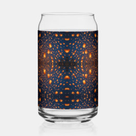 夜白熱［赤熱］光を放つのスカイランタン ガラス缶