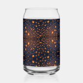 夜白熱［赤熱］光を放つのスカイランタン ガラス缶 (左)