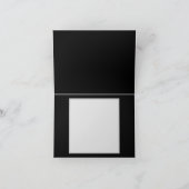 夜白熱［赤熱］光を放つの蝶3匹 サンキューカード (内部)