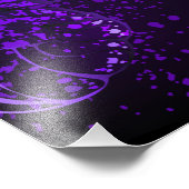 夜白熱［赤熱］光を放つの蝶3匹 フォトプリント            (角)