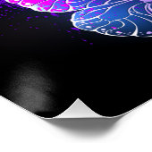 夜白熱［赤熱］光を放つの蝶3匹 ポスター (コーナー)