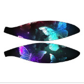 夜白熱［赤熱］光を放つの蝶3匹 ミニバスケットボール (パネル)